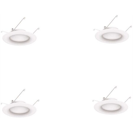 Ecosmart 5 in. and 6 in. 2700K Color Temperature Integrated LED Recessed Retrofit Trim NB01aA10FR1-279